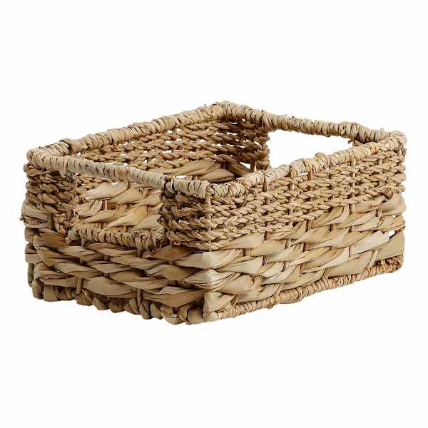 Joan Water Hyacinth Under Bed Storage Basket, Small