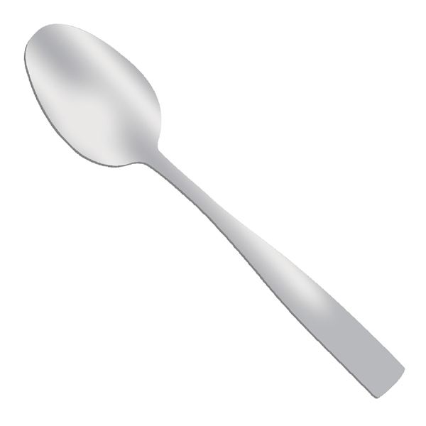 Percy Teaspoon, Satin Silver