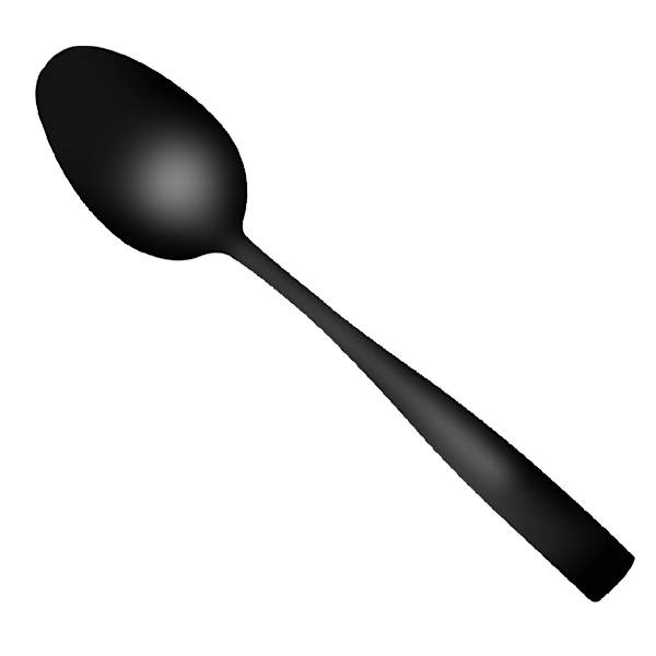 Percy Teaspoon, Satin Black