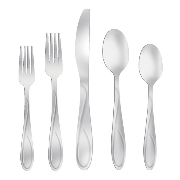 20-Piece Crawford Sand Flatware Set