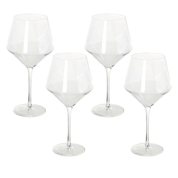 Bistro Set of 4 Wine Glasses, 23.5oz