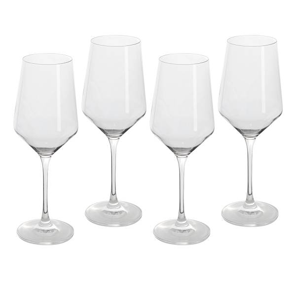 Bistro Set of 4 Wine Glasses, 14oz