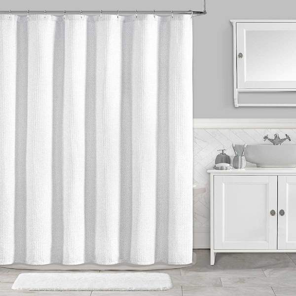 Crosby St. White Sussex Shower Curtain, 72"