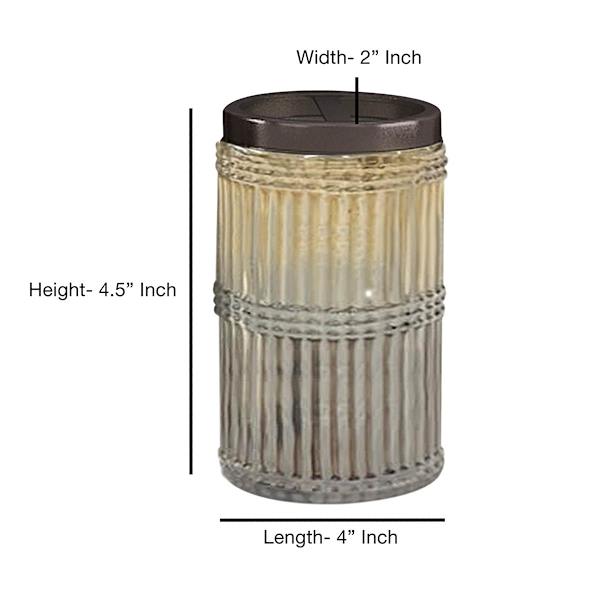 Found & Fable Kai Amber Toothbrush Holder, 4.5"