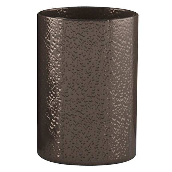 Found & Fable Nico Bronze Textured Tumbler, 5"