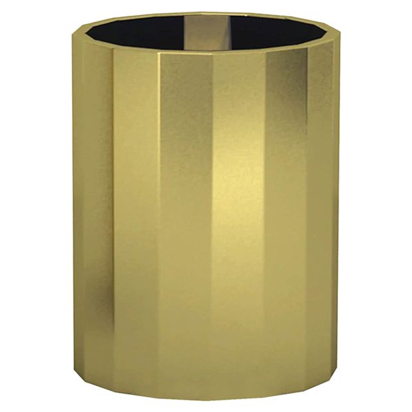 Providence Florence Gold Metal Toothbrush Holder, 4.5"