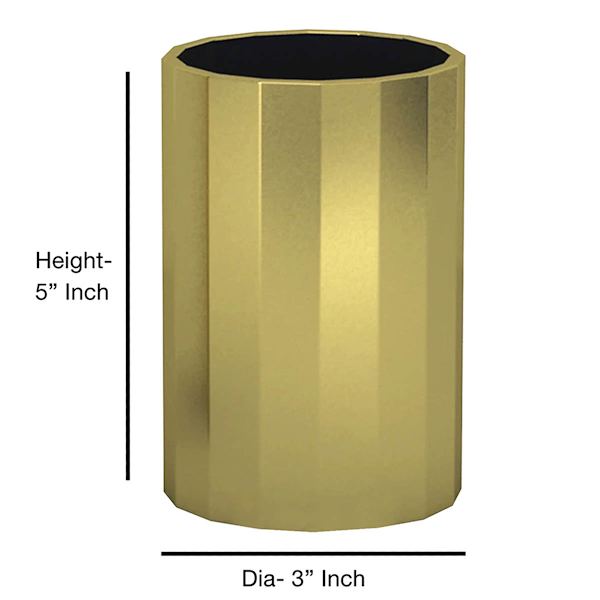 Providence Florence Gold Metal Tumbler, 5"