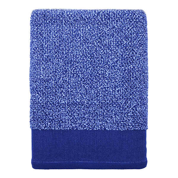 Providence Melange Navy Bath Towel, 30x54