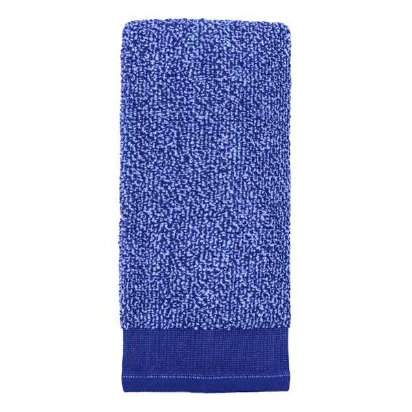 Providence Melange Navy Hand Towel, 16x28