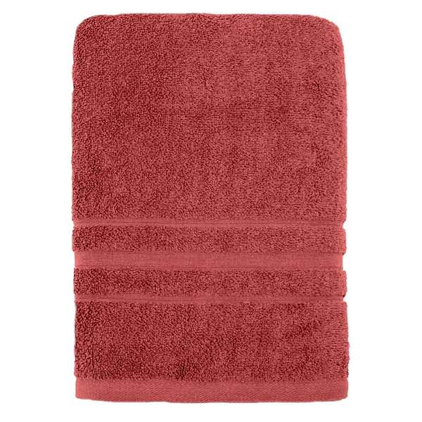 Essential Solid Terracotta Bath Towel, 30x54