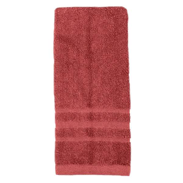 Essential Solid Terracotta Hand Towel, 16x26