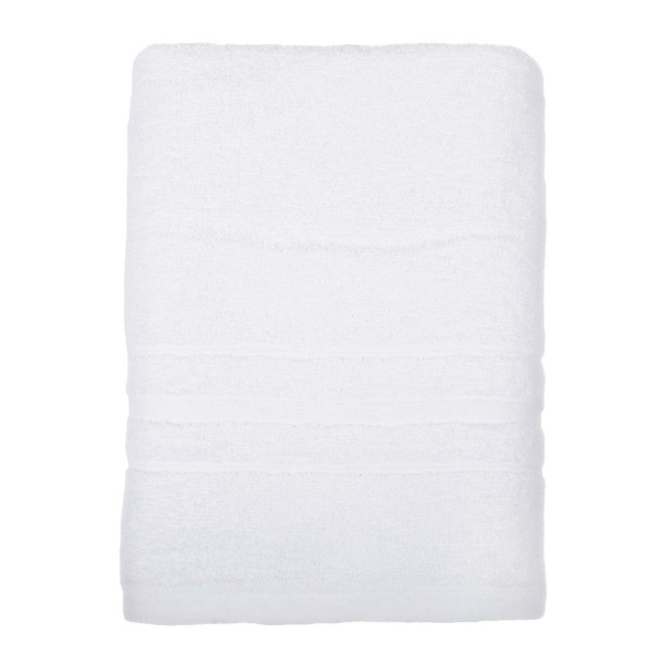 Essential Solid White Bath Sheet, 30x64