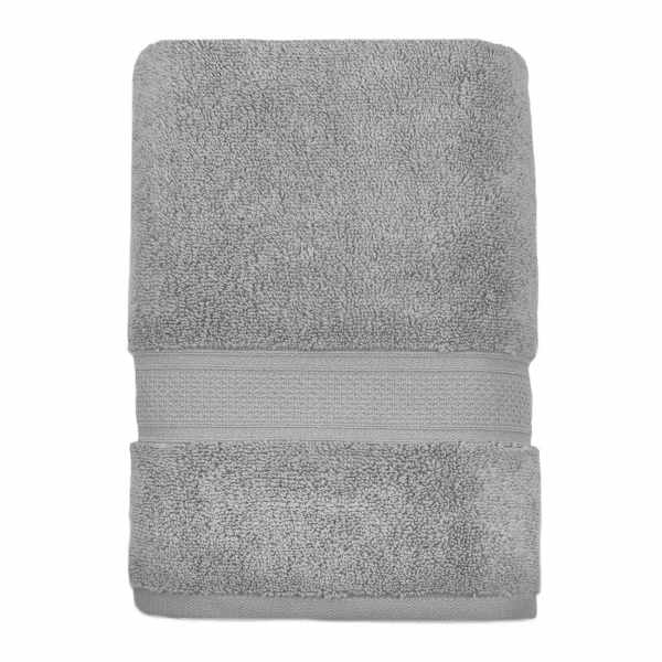 Providence Luxury Grey Bath Sheet, 33x64