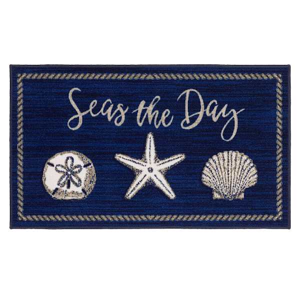 Seas the Day Outdoor Accent Rug, 26x45
