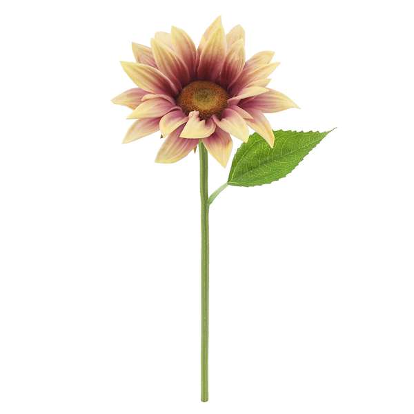 Willow Crossley Pink Sunflower Floral Pick, 12.5"
