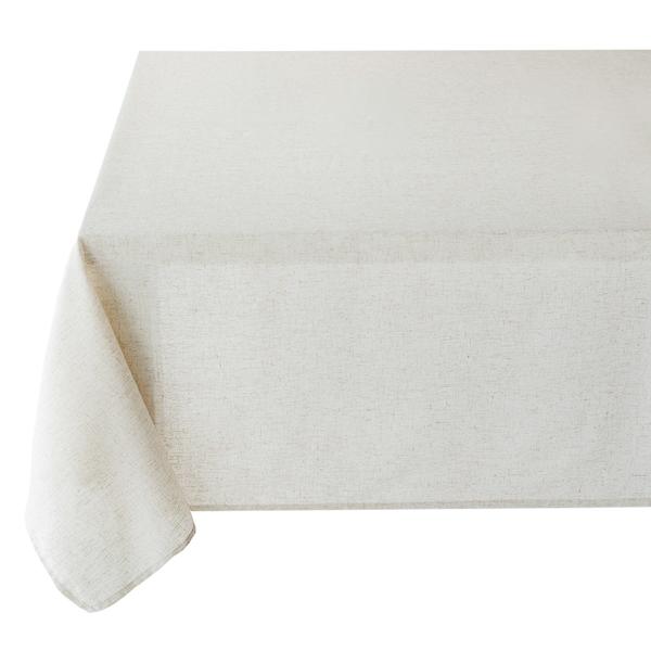 Natural Darby Tablecloth, 60x84