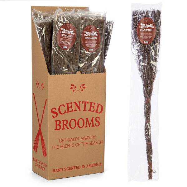 Cinnamon Scented Broom, 36"