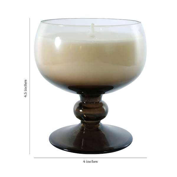 Aspen Coffee House Scented Goblet Jar Candle, 8oz