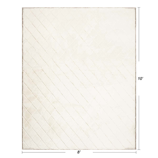 Faux Rabbit Fur Rug