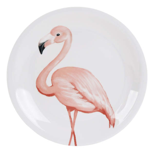 Flamingo Salad Plate, 9"