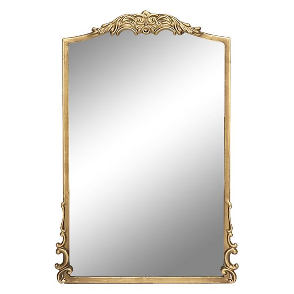 Providence Golden Frame Mirror, 11.7"
