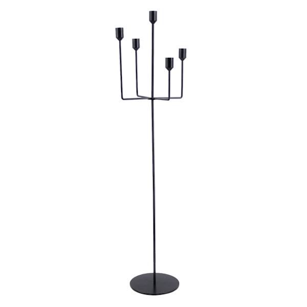 Oversized Metal Candle Holder, 33.5"