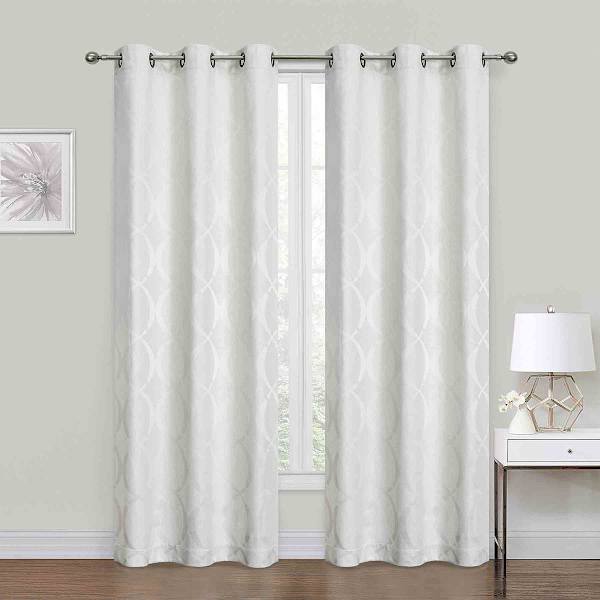 Natural Blackout Grommet Curtain Panel, 84"