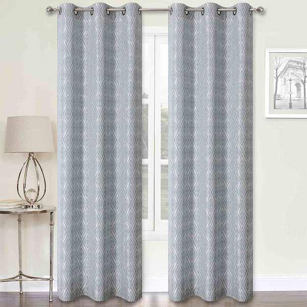 2-Pack Blue Light Filtering Grommet Curtain Panels, 84"