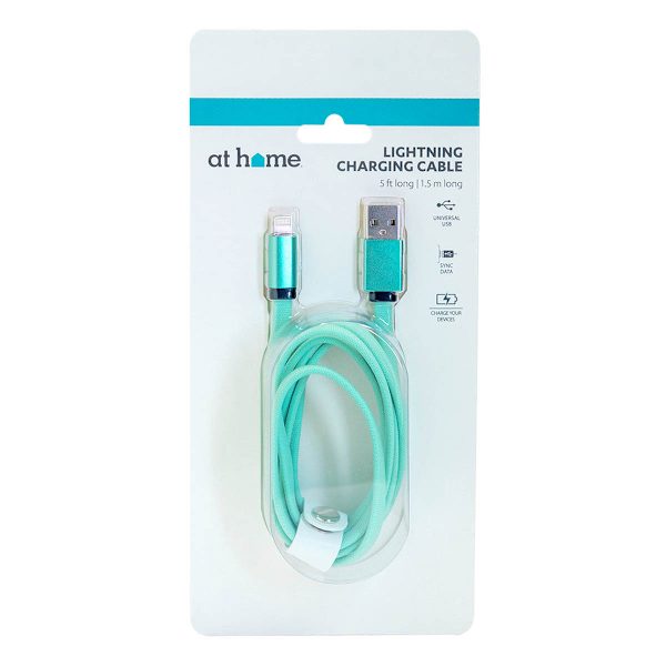 Lightning Charging Cord - Blue- Sea Angel