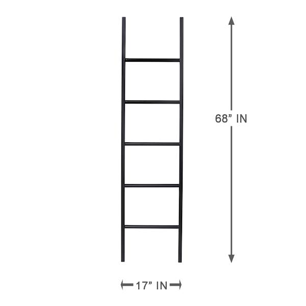 Blanket Ladder, Black Metal
