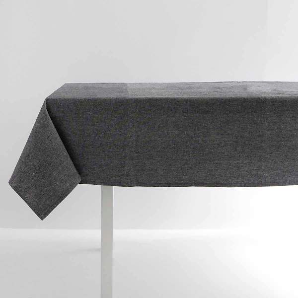 Black & Grey Mix 100% Cotton Tablecloth, 60x104