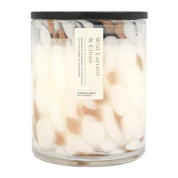 Wild Currant & Citrus Scented Confetti Glass Jar Candle, 9.3oz