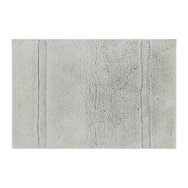 Providence Orion Grey Cotton Bath Rug, 20x30