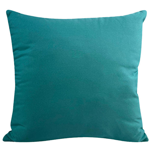 Teal Throw Pillow, 18"