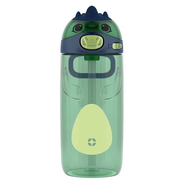 Ellie Dino Tritan Kids Water Bottle, 16oz