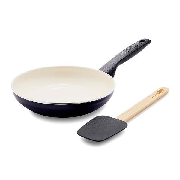 Greenpan Rio Black 8" Frypan with Spatula