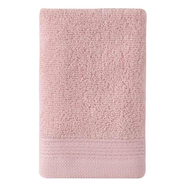 Honeybloom Plush Performance Solid Pink Washcloth, 13"