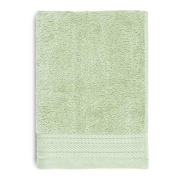 Honeybloom Plush Performance Solid Sage Hand Towel, 16x28