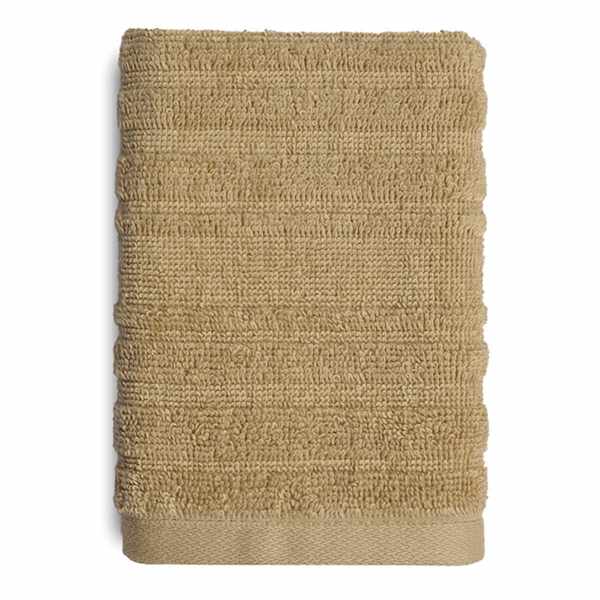 Found & Fable Brown Organic Cotton Washcloth, 13"