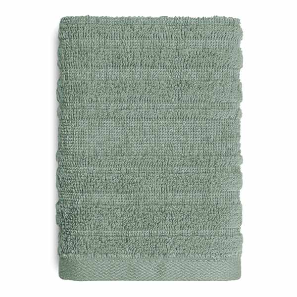 Found & Fable Green Organic Cotton Washcloth, 13"