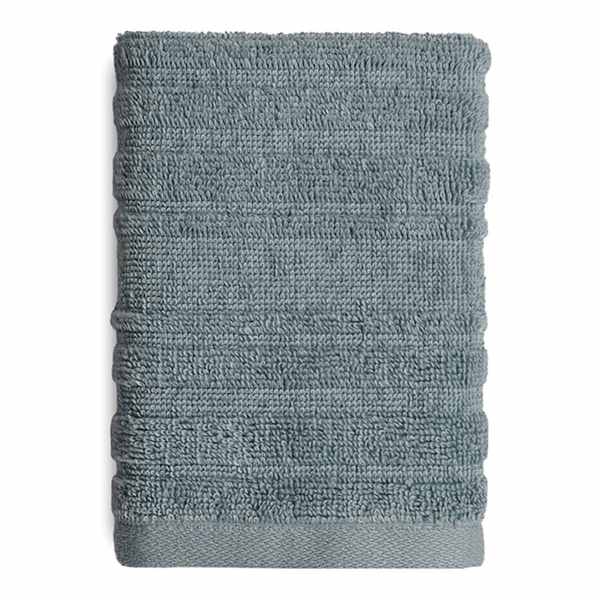 Found & Fable Blue Organic Cotton Washcloth, 13"