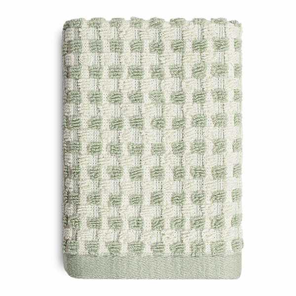 Honeybloom Plush Performance Sage Popcorn Cotton Washcloth, 13"