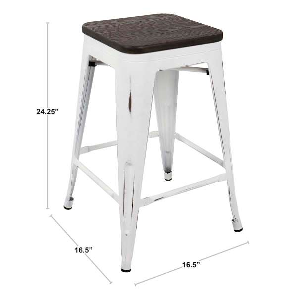 Honeybloom Westfield Counter Stool, Bronze