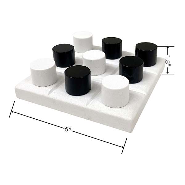 Crosby St. Black & White Marble Game