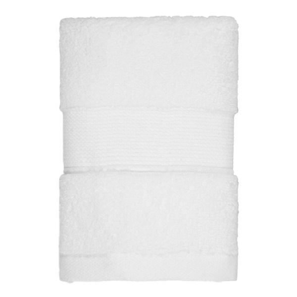 Providence White Egyptian Cotton Washcloth, 13"