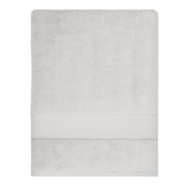 Providence Grey Egyptian Cotton Bath Sheet, 40x70