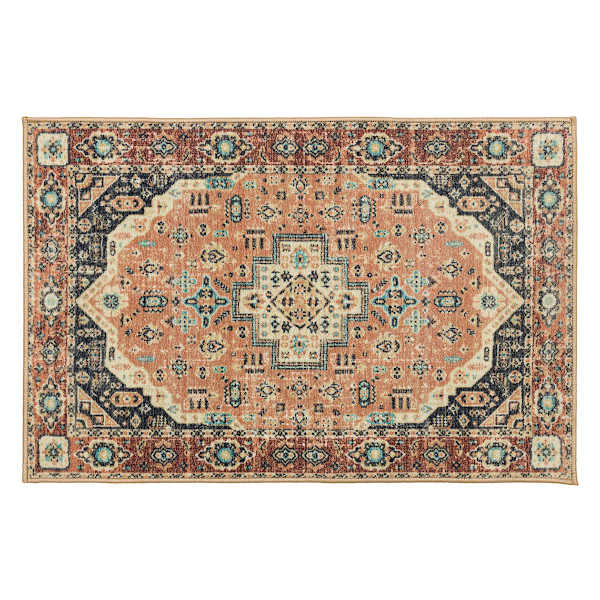 Ikarus Neutral Medallion Accent Rug, 30x45