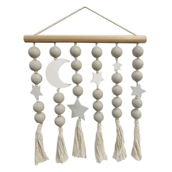Star & Moon Hanging Beads, 18x16