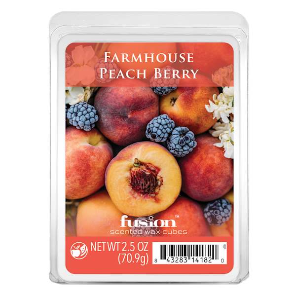 Farmhouse Peach Berry Scented Wax Melts, 2.5oz