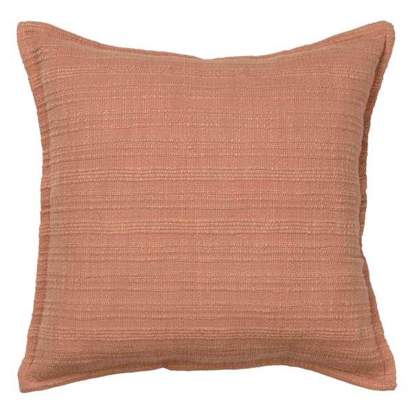 Honeybloom Pink Stripe Slub Pillow 18X18